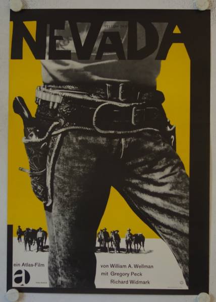 Yellow Sky re-release german movie poster